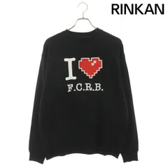 エフシーアールビー  FCRB-240071 ハート刺繍ロゴプリントスウェット メンズ Mのサムネイル