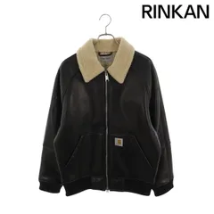 カーハート  26SS  Shepton Jacket I035974 フェイクレザーボアシェプトンジャケットブルゾン メンズ Mのサムネイル