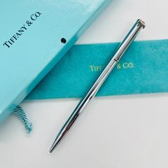 TIFFANY&CO.】1999/慶應ペンマーク Tクリップボールペン - メルカリ