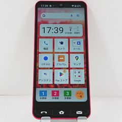 SHARシンプルスマホ6 A201SH 64GB レッド 利用制限○ 初期化済み