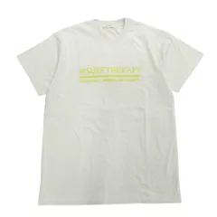 未使用 Seagreen シーグリーン waves for change Tシャツ カットソー プリント サイズ2 ライトブルー 黄 イエロー メンズ 古着 中古 USEDのサムネイル