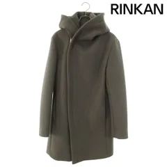 ジュンハシモト  20AW  WRAP COAT CASHMERE MELTON 1012020013 カシミヤ混メルトンラップコート メンズ 4のサムネイル