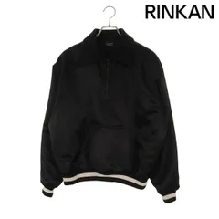 フィアオブゴッド  FIFTH COLLECTION バックロゴ ハーフジップ サテンジャケットブルゾン メンズ Sのサムネイル