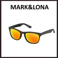 訳有り 未使用　MARK&LONA（マークアンドロナ）　HUGHIE　サングラス　52　ブラックのサムネイル