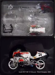 【中古】ミニカー 1/12 Suzuki RGV 500 World Champion 1993 MOTUL #34(ホワイト×レッド) 「Classic Bike Series No.64」 [122932034]のサムネイル