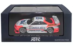 【中古】ミニカー 1/43 ユニシア ジェックス スカイライン JGTC 1998 R33 ハイダウンフォース #3(ホワイト×オレンジ) [44255]のサムネイル