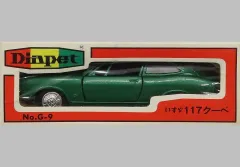 【中古】ミニカー 1/40 いすゞ 117クーペ(グリーン) 「ダイヤペット G-9」 [08-0143]のサムネイル
