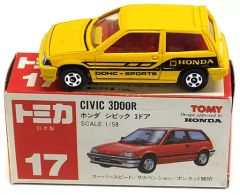937 トミカ No.17 ホンダ シビック 3ドア 日本製 - メルカリ