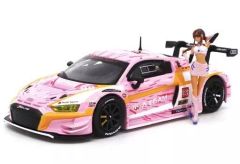 [중고] 미니카 1/64 Audi R8 LMS 에바 RT 정규 실용형(빌레 커스텀) 8호기 X Works 마키나미 마리 피규어 세트 [에반게리온 신극장판] [853685]
