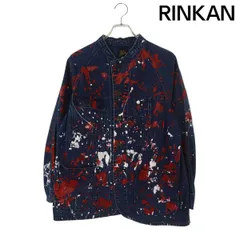 ニードルス  19AW  Chore Coat/FK120 ペンキ加工カバーオールチョアコートデニムジャケット メンズ XSのサムネイル