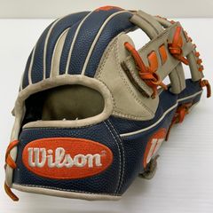ウイルソン WBW103868 軟式用 ソフト用 内野手用 87型 型付け済み