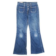 希少】70s ヴィンテージ 日本製 SCOVILLボタン ベルボトム デニム 