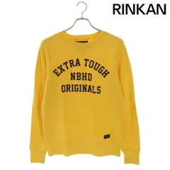 ネイバーフッド  15SS  151STNH-CSM02 カレッジロゴプリントクルーネックスウェット メンズ Sのサムネイル