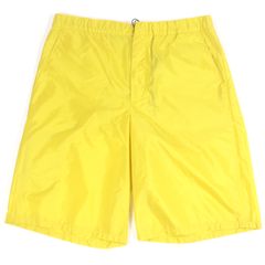 新品未使用 プラダ リナイロン ショートパンツ 三角プレート 50
