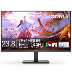 KOORUI 24-inch Gaming Monitor, 144Hz, Full HD, IPS Panel (HDMI/VGA/AdaptiveSync/VESA Compatible/Blue Light Reduction) E2411Ke d641040e