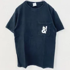 PORT & COMPANY ポートアンドカンパニー 半袖プリントTシャツ ポケット 黒 ブラック Sサイズ 古着【値引き交渉OK!】のサムネイル