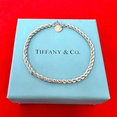 TIFFANY ティファニー ツイストロープ ブレスレット シルバー 極 美品 TIFFANY&Co. ティファニー ツイストロープ ブレスレット