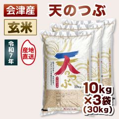 玄米30kg】令和7年産 会津産コシヒカリ 10kg×3 - メルカリ