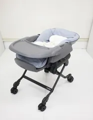 幌欠品 手動スウィング ホワイトレーベル ネムリラ BEDi Long スリープシェル EG ミンティブルーBL コンビ 新生児OK 1歳頃まで使えるスウィング クリーニング済み B2530229のサムネイル