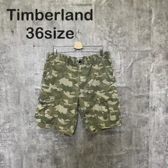 【Y-966】Timberland ティンバーランド 36サイズ カーゴショートパンツ カモフラ 迷彩 ハーフパンツ アウトドア ミリタリーのサムネイル