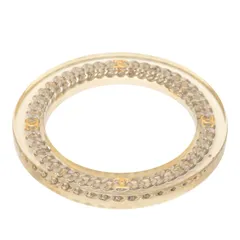 シャネル ココマーク チェーン バングル クリア シルバー プラスチック メタル レディース CHANEL【1-0257637】のサムネイル