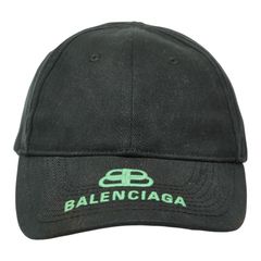 BALENCIAGA バレンシアガ ベースボールキャップ ブラック - メルカリ