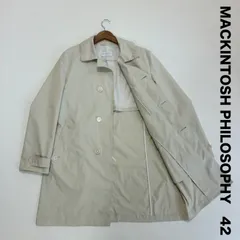 MACKINTOSH PHILOSOPHY マッキントッシュフィロソフィー ステンカラーコート 42 オフベージュのサムネイル