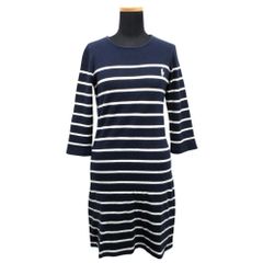 RALPH LAUREN ラルフローレン ボーダー ボートネック ワンピース