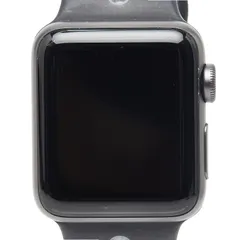 アップル × ナイキ NIKE Apple Watch Series 2/GPS/38mm スポーツ アップルウォッチ 腕時計 グレー ブラック シリコン アルミニウム レディース Apple【1-0259445】のサムネイル