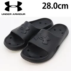 アンダーアーマー スポーツサンダル メンズ D相当 シューズ UNDERARMOUR ロッカー5 スライド シャワーサンダル 速乾 男性 スライドサンダル メンズサンダル /3028094-001-28.0【Y】のサムネイル