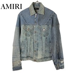 希少】AMIRI スターパッチ デニムジャケット アメリカ製 - メルカリ