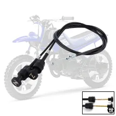 ヤマハ PW50 PW80 モトバイク ピットダートバイク モトクロス オートバイキャブレター プッシュプル 770MM/940MM チョークケーブルのサムネイル