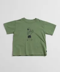 【サンプル品】125cm USAコットン POPO TEEグリーンのサムネイル