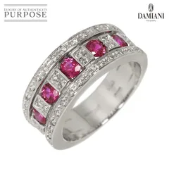 ダミアーニ DAMIANI ベルエポック 8.5号 リング ルビー ダイヤ K18 WG ホワイトゴールド 750 指輪 Belle Epoque Ring 90328362のサムネイル