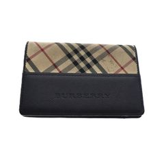 BURBERRY バーバリー 長財布 ノバチェック ブラック 箱・ショップ袋 