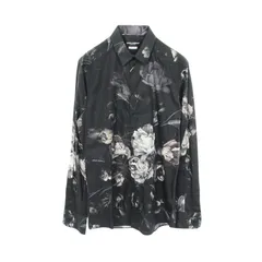 ドルチェアンドガッバーナ DOLCE & GABBANA ゴールドフィット 花柄 長袖 コットン シャツ メンズ 未使用のサムネイル