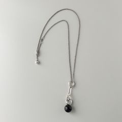 Georg Jensen ジョージジェンセン ペンダント スフィア アクアマリン