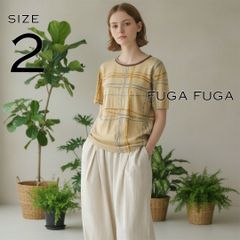 新品タグ付✨ FUGA FUGA 佐藤繊維 半袖 パッチワークボトルネック