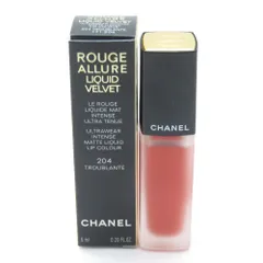 未使用 CHANEL シャネル リクィド ヴェルヴェット リップカラー 6ml 204 トルブラント BD6315Eのサムネイル