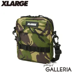 エクストララージ ショルダーバッグ メンズ レディース 斜めがけバッグ 小さめ XLARGE ブランド カジュアル 軽量 軽い 斜めがけ 縦型 A5 MILITARY SHOULDER BAG 101211053002 CAMOのサムネイル