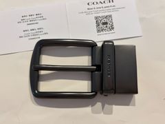 SALE♪コーチ 新品 シルバーバックル 回転可能 - メルカリ