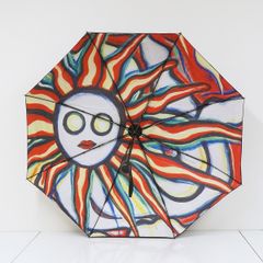新品未使用‼︎ 岡本太郎 展覧会 折り畳み傘 雷人 - メルカリ