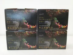 ソーラーイルミネーションライト カラー 100球 4箱セット (SIWF021)のサムネイル