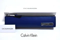 【定価7480円】新品 CK CALVIN KLEIN【ポリッシュ】牛革 ペンケース 817638 コン カルバンクライン キップガラスレザーのサムネイル