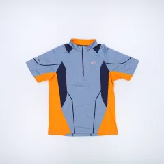 100 MILLET レディース ハーフジップ Tシャツ 0701Hのサムネイル