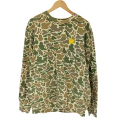 アンディフィーテッド UNDEFEATED バック ポケット 迷彩 カモ スウェット トレーナー メンズ import：L のサムネイル