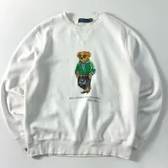 POLO ポロ ラルフローレン 刺繍 コットン ベア スウェットのサムネイル