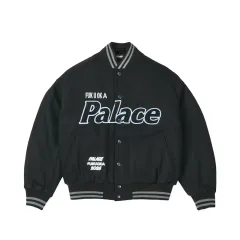 新品 PALACE パレス 福岡 スタジャン ジャケット ブラックのサムネイル
