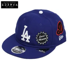 New Era　ニューエラ　x SAINT Mxxxxxx セントマイケル 【新品同様】SM-HR8-GIFT-C46 9FIFTY DODGERS キャップのサムネイル