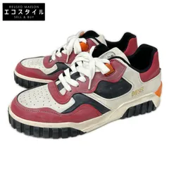 DIESEL　ディーゼル　レット×ブラック×ホワイト S-RUA LOW SK スニーカー　28.5のサムネイル